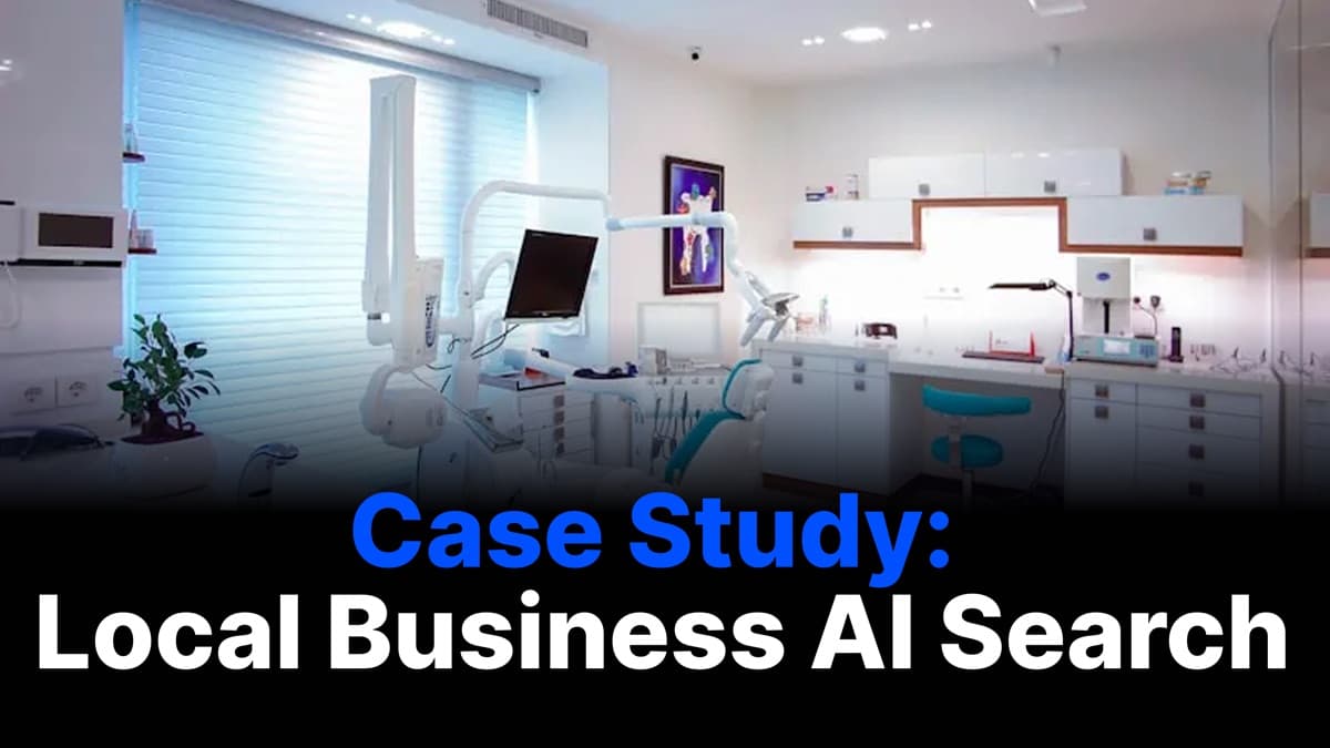Case Study: How a Local Business Got Recommended by AI in 60 Days